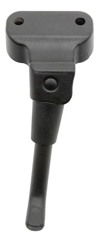 Platine de fixation de la béquille NIU KQi1 Pro vue de face, ses deux trous percés Platine de fixation de la béquille NIU KQi1 Pro vue de face, ses deux trous percés