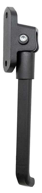 Béquille SmartGyro K2 vue de côté, platine plaquée et axe de pivot Béquille SmartGyro K2 vue de côté, platine plaquée et axe de pivot