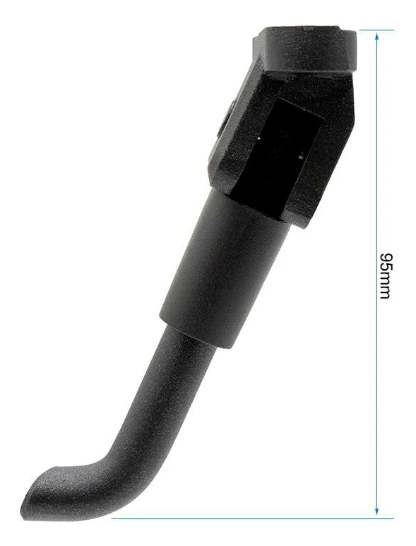 Béquille Xiaomi Mi4 GO inclinée, cote de 95 mm de hauteur en position déployée Béquille Xiaomi Mi4 GO inclinée, cote de 95 mm de hauteur en position déployée