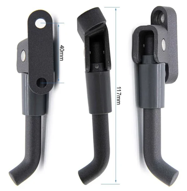 Plan coté de la béquille Xiaomi Mi4 Pro : 40 mm entre les trous, 117 mm de longueur Plan coté de la béquille Xiaomi Mi4 Pro : 40 mm entre les trous, 117 mm de longueur