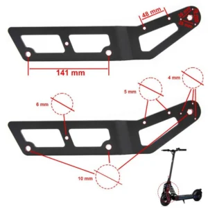 Bras de fourche Ecoxtrem Bison — gauche, droit ou la paire, 345 mm