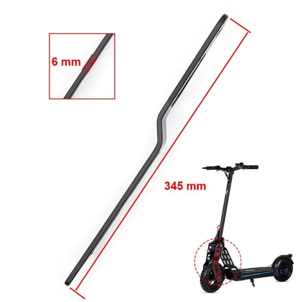 Bras de fourche Ecoxtrem Bison coté : 141 mm entre perçages, 48 mm en tête