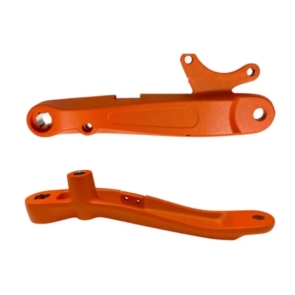 Bras de fourche avant Kukirin G2 Pro 2024 vus de profil et de trois quarts, sans annotations Bras de fourche avant Kukirin G2 Pro 2024 vus de profil et de trois quarts, sans annotations