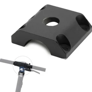 Bride de serrage de guidon d'origine Wispeed T855 — platine noire a 4 vis