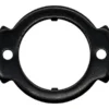 Butée de rotation Xiaomi Electric Scooter 5 vue de face, bague noire à deux pattes percées Butée de rotation Xiaomi Electric Scooter 5 vue de face, bague noire à deux pattes percées