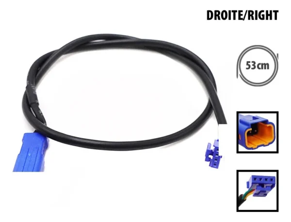 Câble de clignotant droite d'origine Ninebot Max G3, 53 cm Câble de clignotant droite d'origine Ninebot Max G3, 53 cm