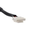 Connecteur plat à huit voies du câble écran-contrôleur Kukirin G4, côté écran Connecteur plat à huit voies du câble écran-contrôleur Kukirin G4, côté écran
