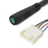 Connecteur blanc côté contrôleur du faisceau NIU NIU KQi1 Pro Connecteur blanc côté contrôleur du faisceau NIU NIU KQi1 Pro