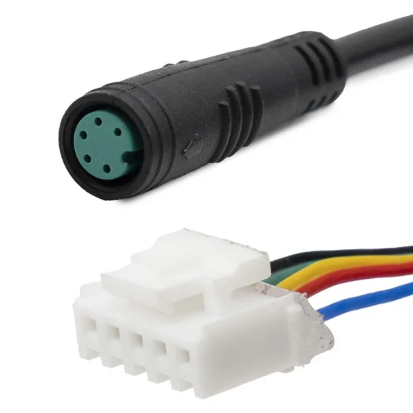 Connecteur blanc côté contrôleur du faisceau NIU NIU KQi2