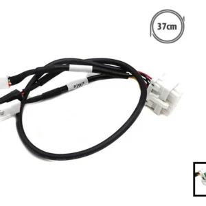 Câble de feu arrière d'origine Ninebot Max G3 — 37 cm, connecteurs sertis