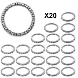 Cage à billes 34 x 40 mm pour Xiaomi M365, 1S et Essential — lot de 20 pièces