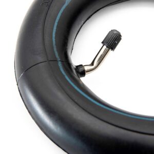 Chambre à air 200 × 50 valve coudée 135° — petites roues 8 pouces