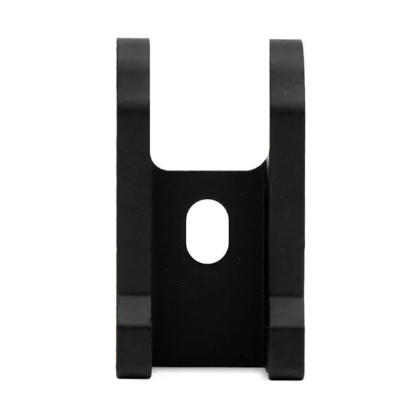 Chape de pliage Ecoxtrem Bison vue de face : deux oreilles percées et lumière centrale Chape de pliage Ecoxtrem Bison vue de face : deux oreilles percées et lumière centrale