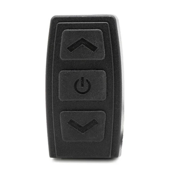 Face avant du clavier Hikerboy Foxtrot Plus, trois touches en relief Face avant du clavier Hikerboy Foxtrot Plus, trois touches en relief
