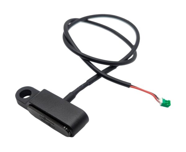 Clignotant avant droit Dualtron Alien, bloc LED plat et son connecteur vert