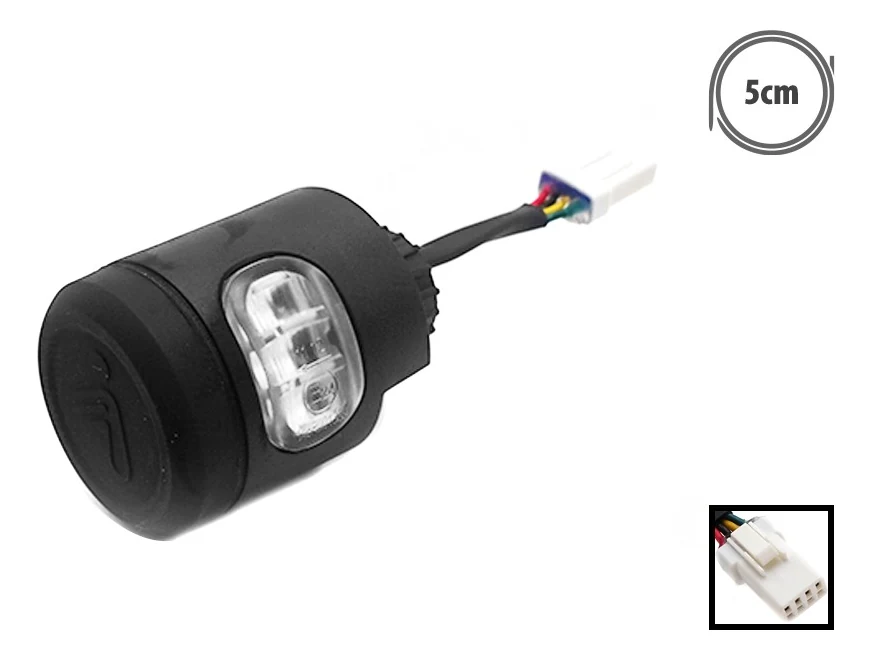 Clignotant d'origine Ninebot Max G3, bloc rond à trois LED