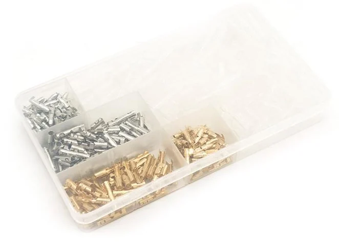 Coffret de cosses balles à compartiments, 400 pièces