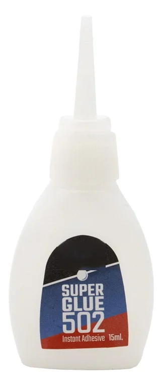 Flacon de colle cyanoacrylate instantanée 502 de 15 ml