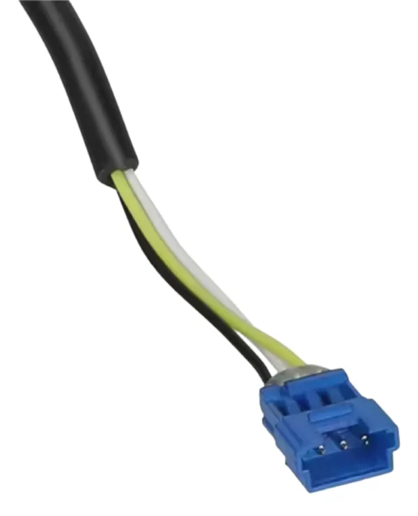 Commande de clignotants vue de dessus avec son câble Commande de clignotants vue de dessus avec son câble