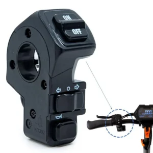 Commodo Kukirin G2 Pro et G2 Max — bloc ON/OFF, clignotants et klaxon