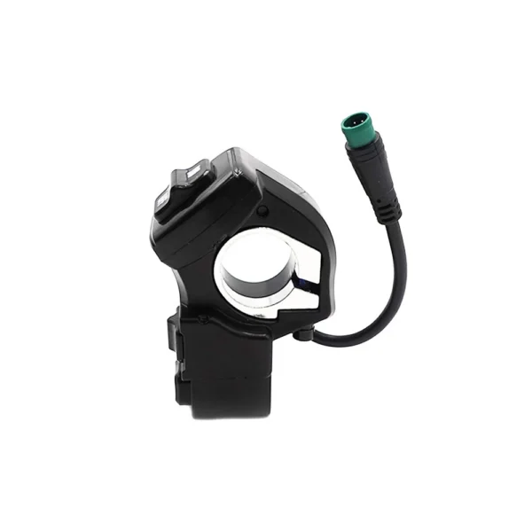 Commodo Kukirin G3 Pro, collier de guidon et connecteur vert à cinq broches