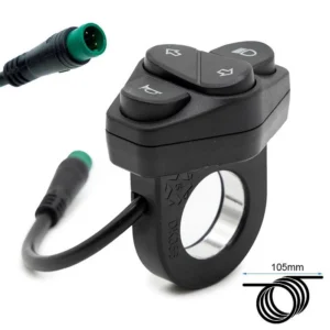Commodo Kukirin G2 Master — bloc d'origine klaxon, phare et clignotants
