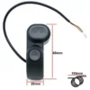 Cotes du commodo Ninebot F2 : 65 × 20 mm, câble de 185 mm Cotes du commodo Ninebot F2 : 65 × 20 mm, câble de 185 mm