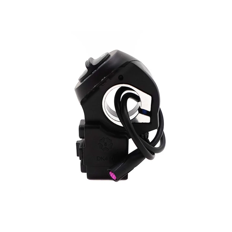 Commodo UrbanGlide E-Cross vu de dessus, collier de guidon ouvert