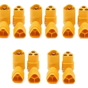 Connecteurs MT60 Amass 3 broches — 10 pièces, 5 paires