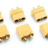 Lot de connecteurs XT90 avec leurs capots isolants