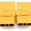 Connecteurs XT90 mâle et femelle accouplés