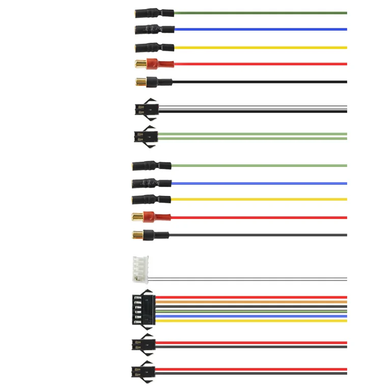 Les connecteurs du faisceau Dualtron Victor, un par un