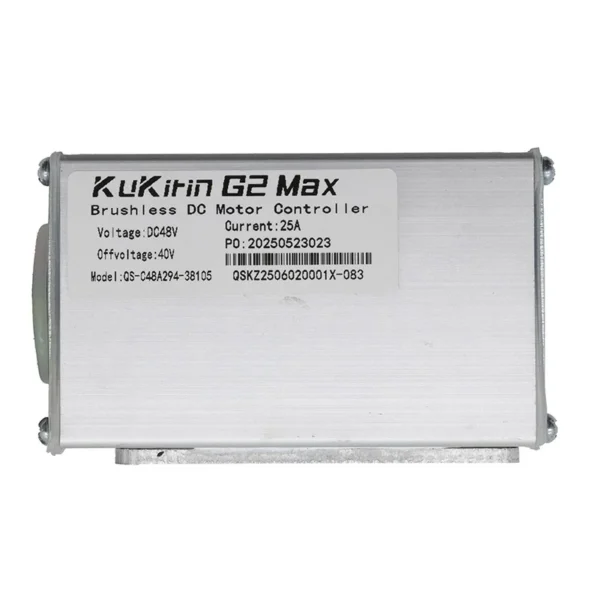 Contrôleur Kukirin G2 Max, boîtier aluminium et étiquette constructeur 48 V 25 A