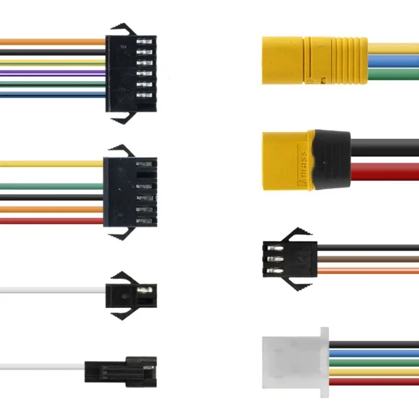 Connecteurs du contrôleur Kukirin G2 Max : XT, SM et nappes