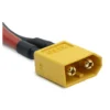 Le connecteur XT60 de la carte Kukirin G3, déjà serti sur le câble Le connecteur XT60 de la carte Kukirin G3, déjà serti sur le câble