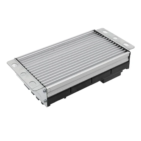 Contrôleur Kukirin G4 de trois quarts, dissipateur aluminium à ailettes et pattes de fixation Contrôleur Kukirin G4 de trois quarts, dissipateur aluminium à ailettes et pattes de fixation