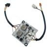 Carte d'alimentation du phare Dualtron Alien, deux inductances 470 et son faisceau