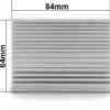 Dissipateur du contrôleur Ninebot D18E et F25E II coté : 84 mm sur 64 mm Dissipateur du contrôleur Ninebot D18E et F25E II coté : 84 mm sur 64 mm