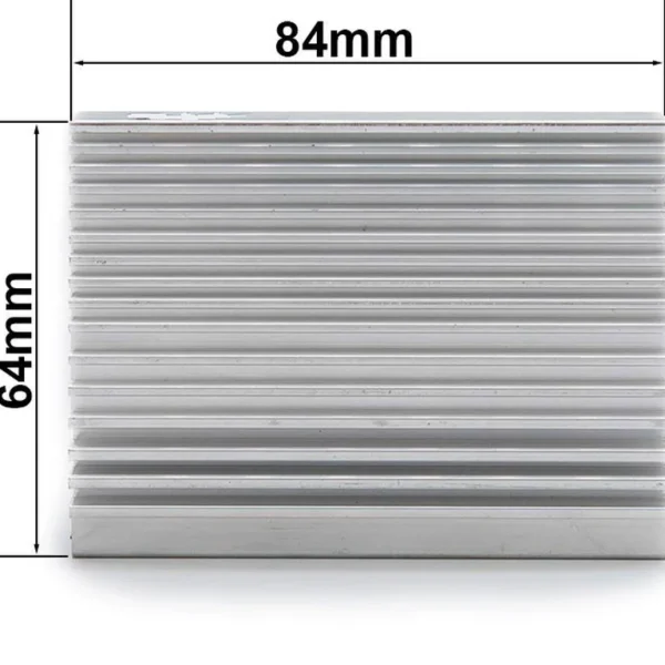Dissipateur du contrôleur Ninebot D18E et F25E II coté : 84 mm sur 64 mm Dissipateur du contrôleur Ninebot D18E et F25E II coté : 84 mm sur 64 mm