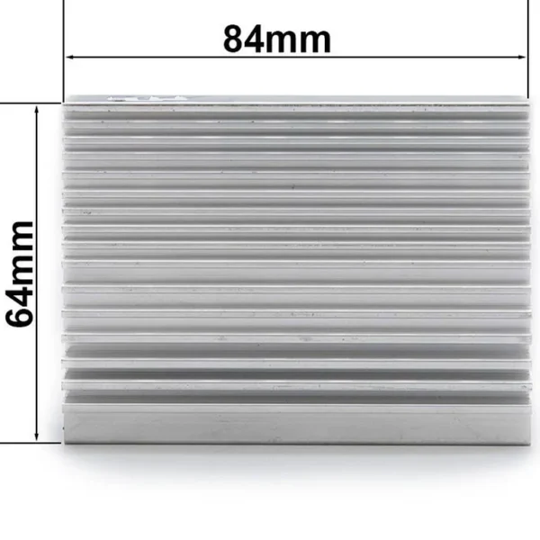 Dissipateur du contrôleur Ninebot F40E et D38E coté : 84 mm sur 64 mm Dissipateur du contrôleur Ninebot F40E et D38E coté : 84 mm sur 64 mm