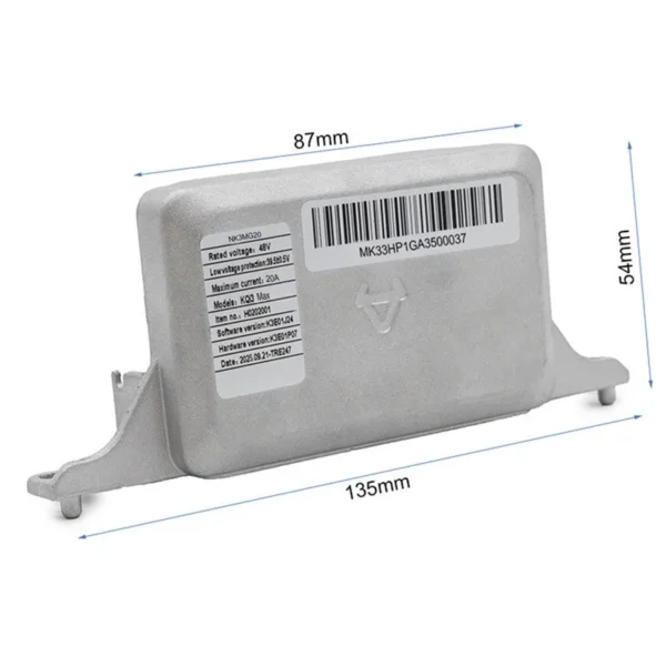 Boîtier du contrôleur NIU NIU KQi3 Max, cotes hors tout Boîtier du contrôleur NIU NIU KQi3 Max, cotes hors tout