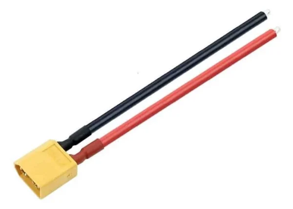 Cordon XT60 femelle de 10 cm