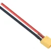 Cordon XT60 mâle de 10 cm, brins étamés