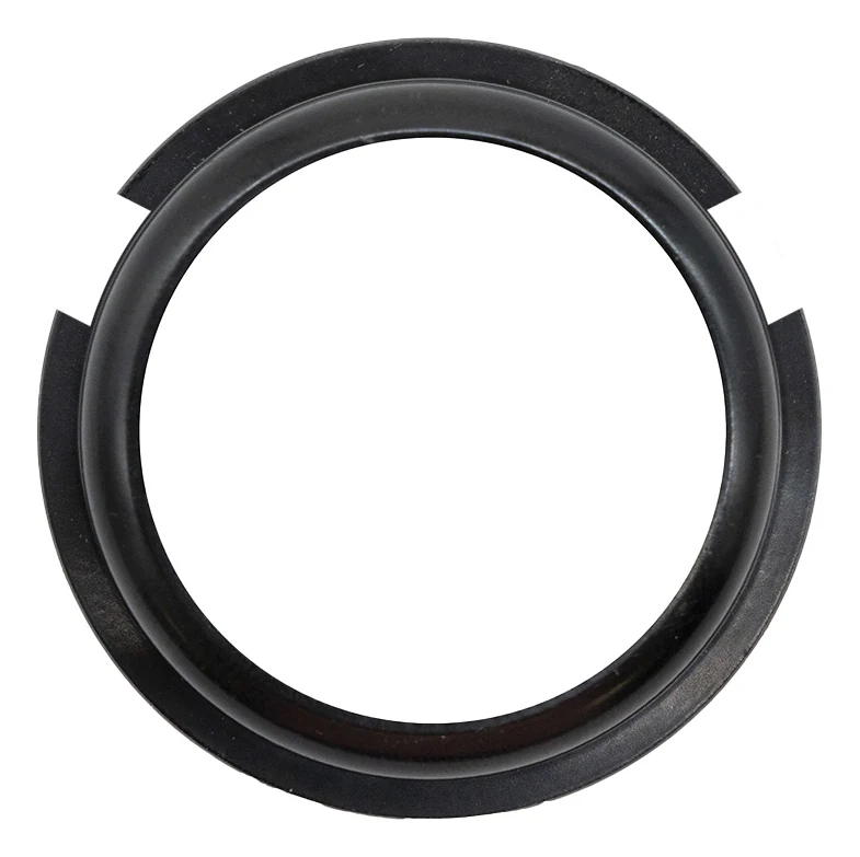 Cuvette inférieure de direction NIU KQi3 vue de face, collerette noire à quatre encoches