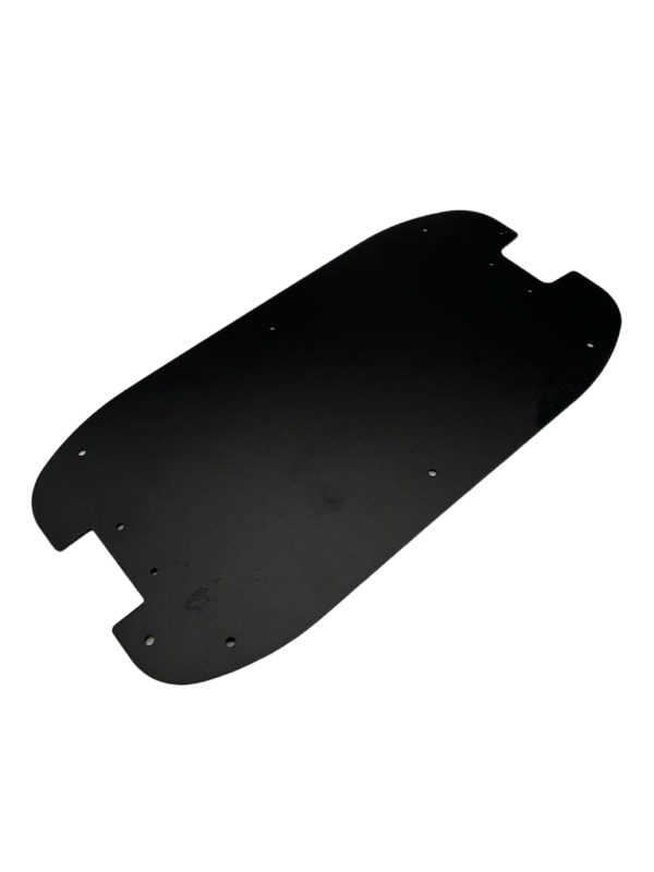 Deck aluminium Dualtron Thunder 2 — plateau nu et ses perçages Deck aluminium Dualtron Thunder 2 — plateau nu et ses perçages