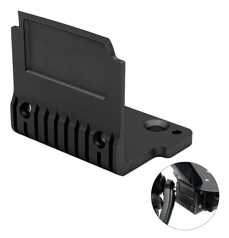 Déflecteur anticollision Dualtron en aluminium anodisé noir