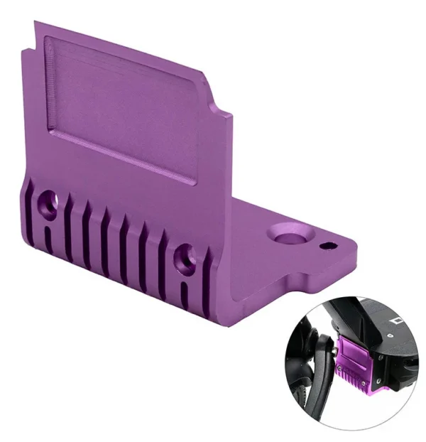 Déflecteur anticollision Dualtron en aluminium anodisé violet