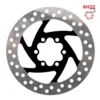 Disque de frein 120 mm 6 trous, araignée noire, piste ajourée Disque de frein 120 mm 6 trous, araignée noire, piste ajourée