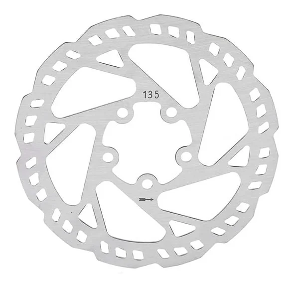 Disque de frein 135 mm à 5 trous en acier inoxydable pour trottinette Xiaomi