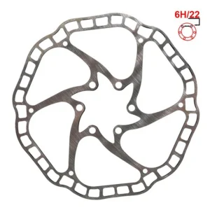 Disque de frein 160 mm 6 trous — quatre coloris, visserie fournie